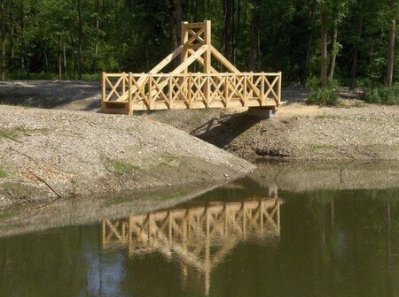 Delo na gradbišču - Sanacija gramozne jame v Lisjakovi strugi 2